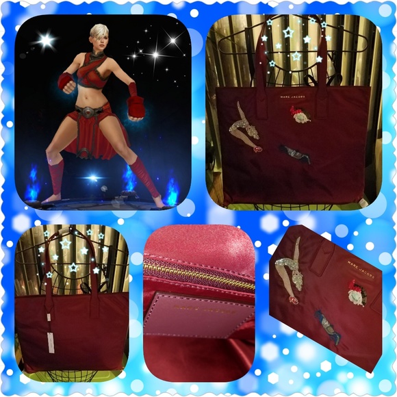 Marc Jacobs "Vintage Collage Wingman" Tote - Picture 4 of 9